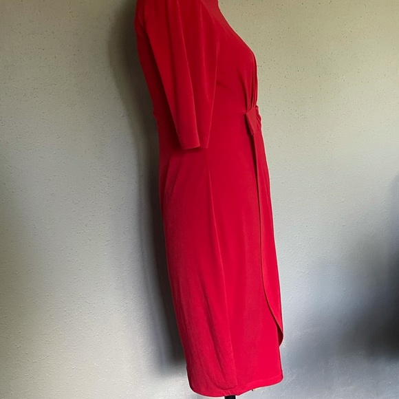 En Focus Fux Wrap Dress - Picture 5 of 5